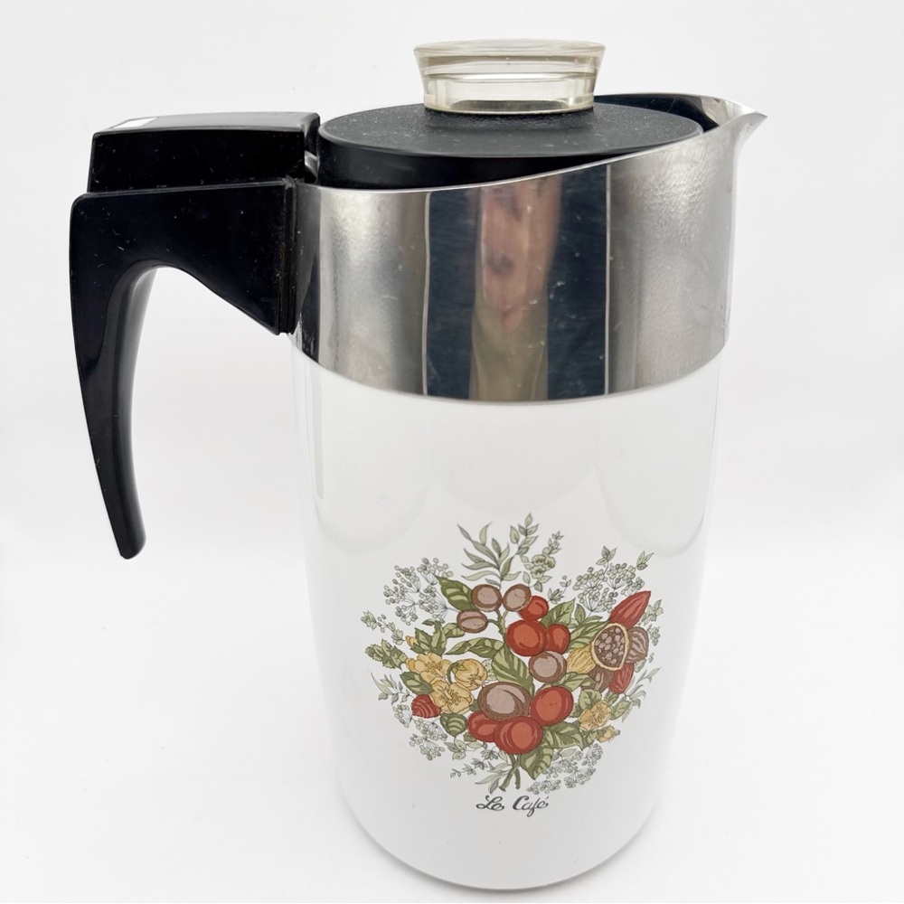 Corning ware Le Cafe‎ electric percolator 10 cup E-1210-8 missing cord